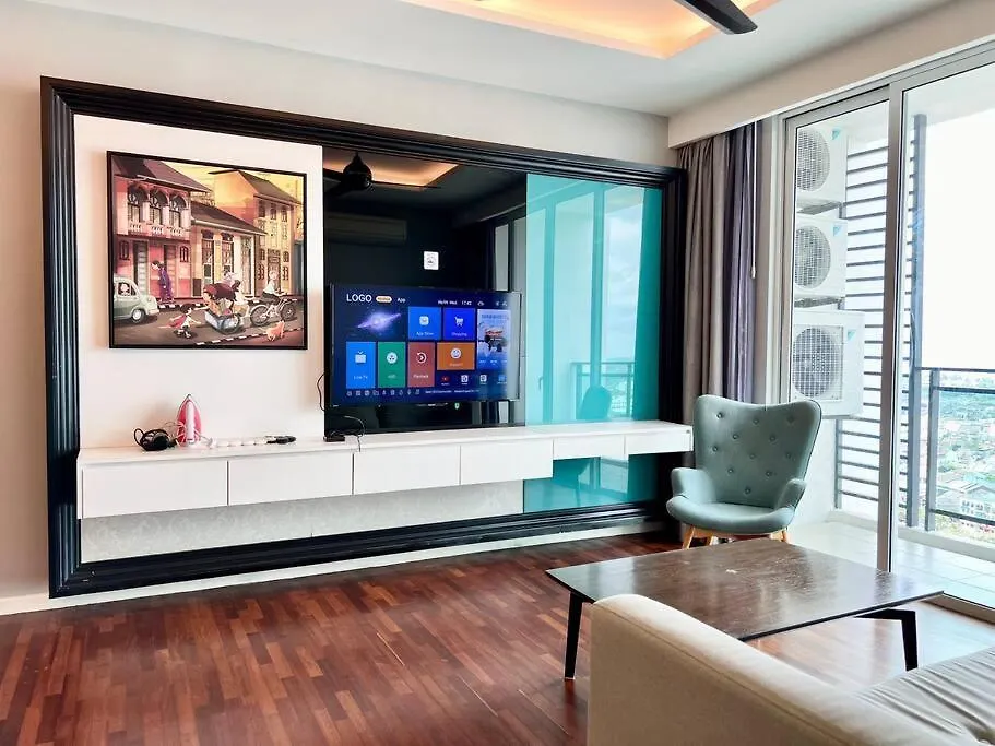 The Shore River Condo 3Br/7Pax/Wi-Fi/6Mindr2Jonker Malacca Malaysia