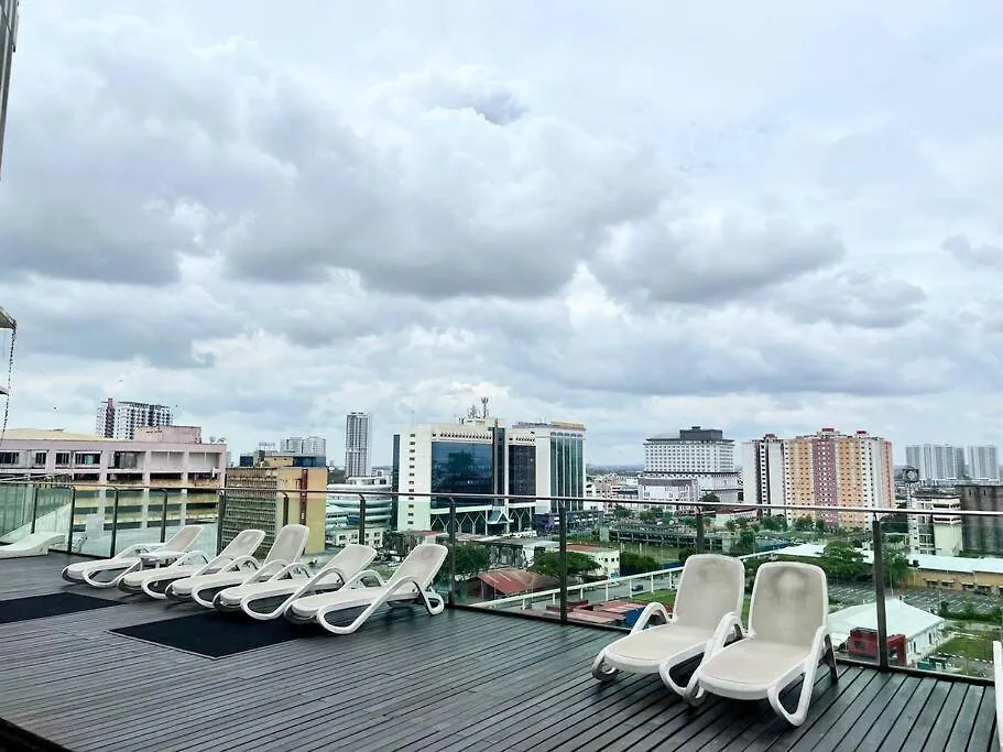 The Shore River Condo 3Br/7Pax/Wi-Fi/6Mindr2Jonker Malacca 0*,