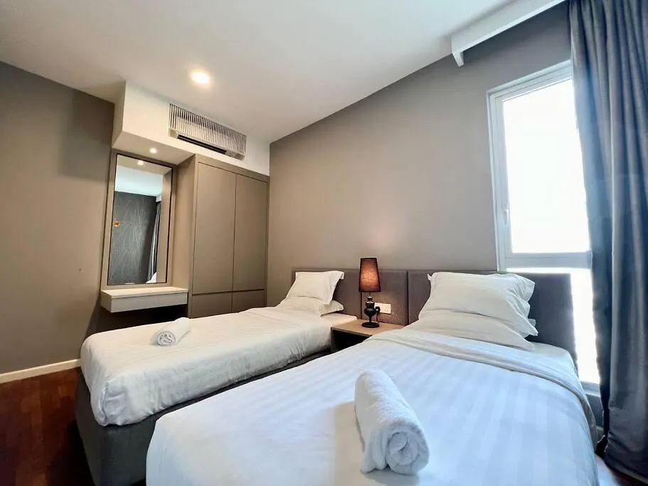 Apartment The Shore River Condo 3Br/7Pax/Wi-Fi/6Mindr2Jonker Malacca